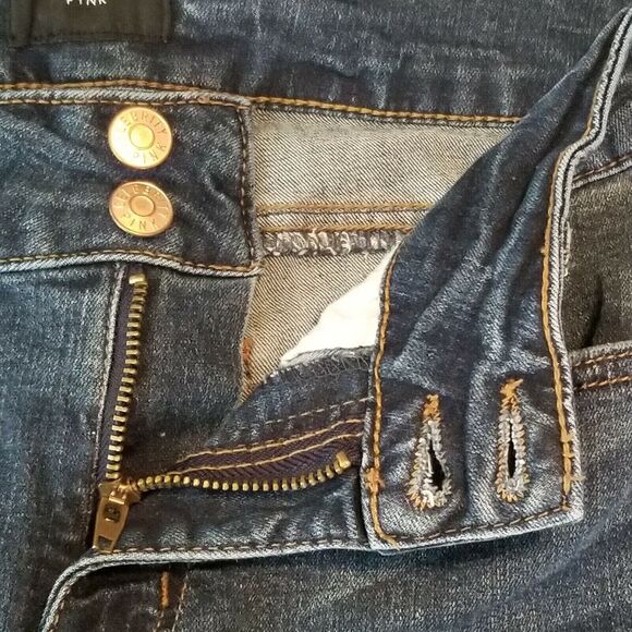 Celebrity Pink Womens Jeans Juniors Size 9 Boyfriend Distressed Stretch - Picture 8 of 10